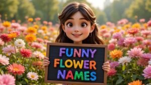 funny flower names