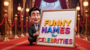 funny names for celebrities