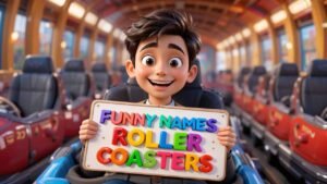 funny names for roller coasters
