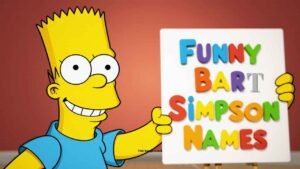 funny bart simpson names