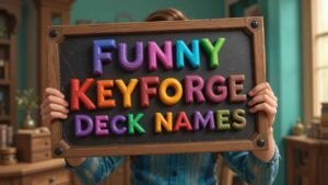 funny keyforge deck names