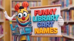 funny library cart names