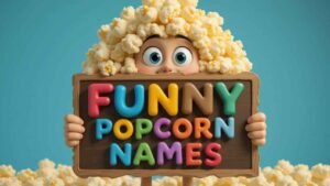 funny popcorn names