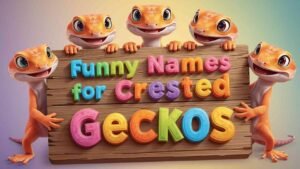 funny names for crested geckos