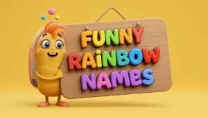 funny rainbow names