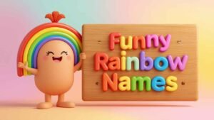 funny rainbow names