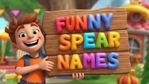 funny spear names