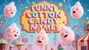 funny names for cotton candy