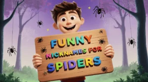 funny nicknames for spiders