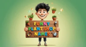 funny plant shop names