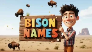 bison names