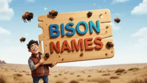 bison names 