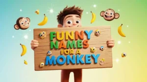 funny names for a monkey 