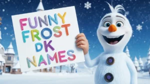 funny frost dk names