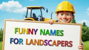 funny names for landscapers