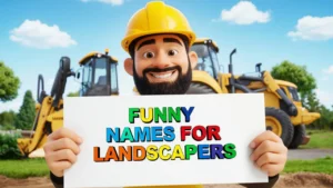 funny names for landscapers