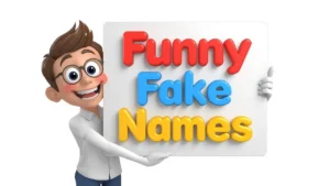 funny fake names