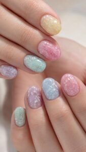 Granita Crystal Nails for Frosted Texture