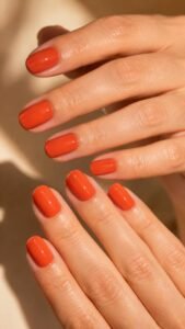 Persimmon Polish for Rich Sunlit Warmth