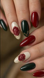 Press a Tiny Crest Into Sculpting Gel