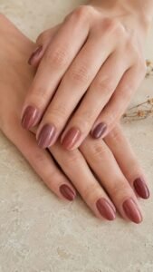 Rosewood Brown Polish for Soft Earthy Elegance