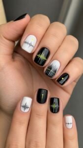 Soundwave Nails for Modern Rhythm