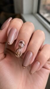 Tilt the Frame Across an Accent Nail