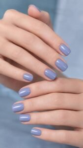 Wisteria Blue Polish for a Calm Cool Statement