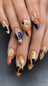 Artist Mannequin Acrylic Nails With Jointed Sculptural Forms