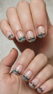 Canal Lock Gate Nail Tips With Measured Waterlines