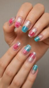 Capsule Blister Nails With Clear Packaging Dimension
