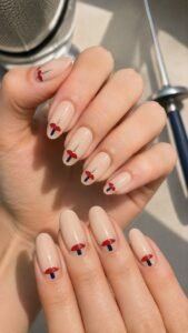 Curve a Red Guard Around the Cuticle