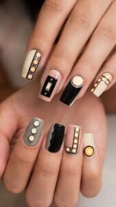 Dressing Room Light Nails With Backstage Charm