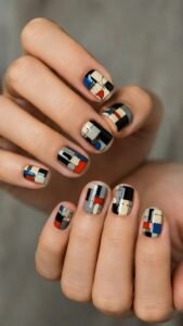 Mechanical Flipboard Nails With Changing Tile Rhythm