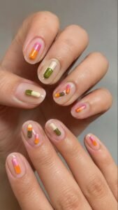 Place Split Color Capsules