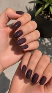 Plum Fingerprint Shine