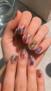 Polarized Cellophane Designs With Transparent Color Tension