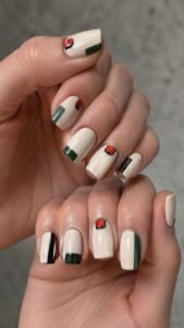 Press a Signal Red Button at the Cuticle