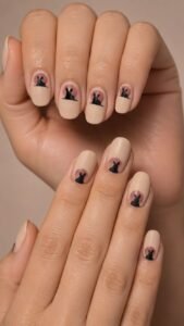 Shape a Rabbit Profile Near the Cuticle