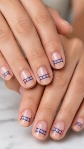 Stretch a Cobalt Net Across Nude