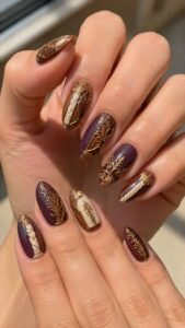 Throne Carving Princess Nails With Ornamental Woodwork