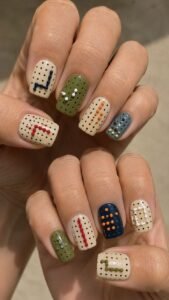 Workshop Pegboard Nails With Organized Color