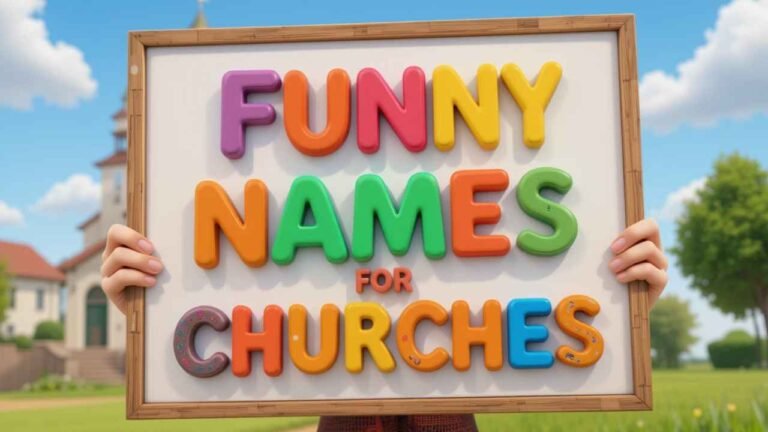 funny names for churches