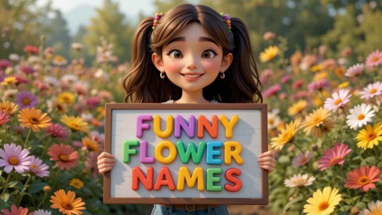 funny flower names