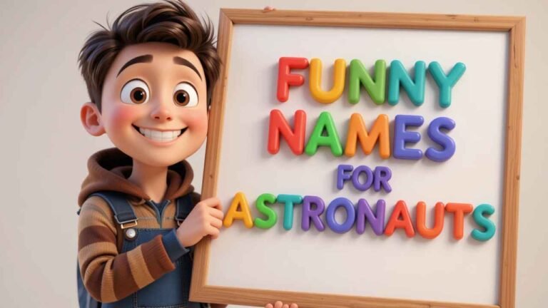 funny names for astronauts