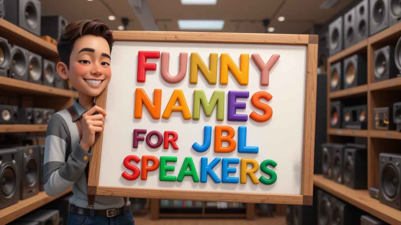 funny names for jbl speaker