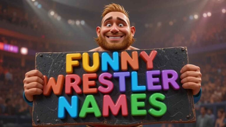 funny wrestler names