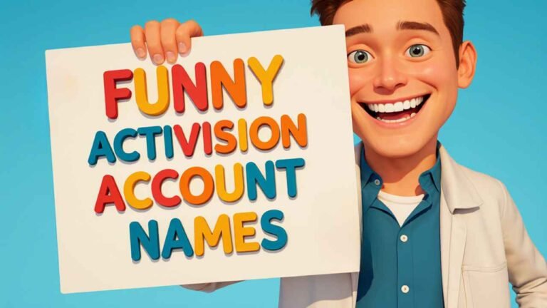 funny activision account names