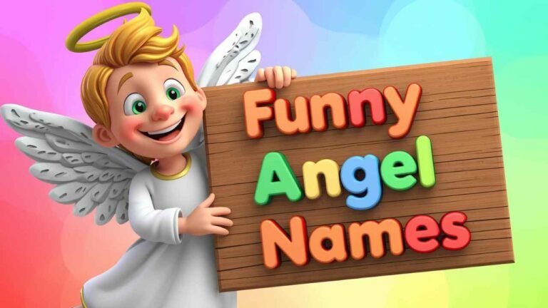 funny angel names