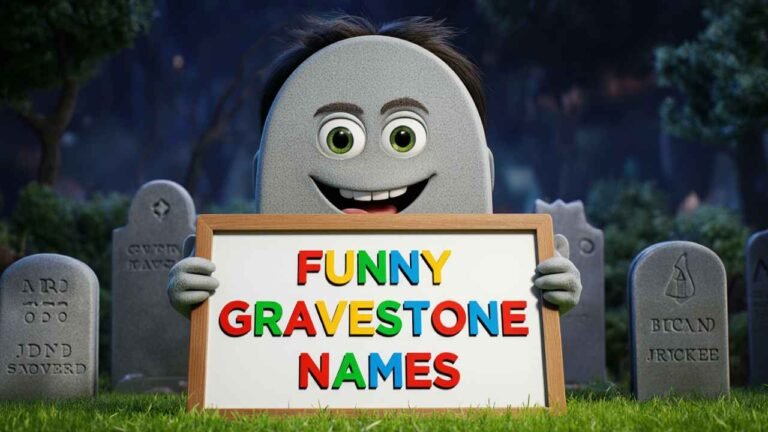 funny gravestone names